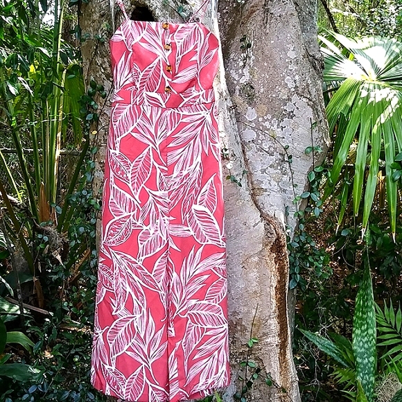 Favlux Tropical Floral Print Jumpsuit - Picture 4 of 8